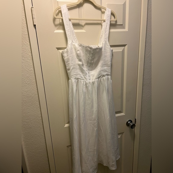 Reformation Tagliatelle Linen Dress - Picture 1 of 7